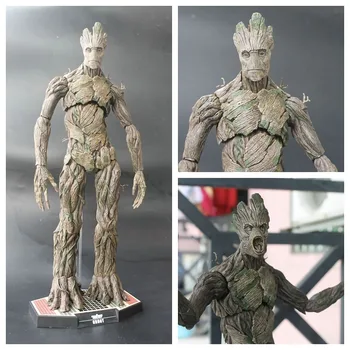 15 Polegadas Guardiões Da Galáxia Groot Figura de Ação Brinquedos 42cm Árvore Grande Homem Groot Estátua Modelo de Bonecas Colecionáveis Ornamento Presentes
