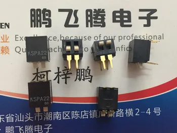 1PCS Importado Japonês OTAX KSPA22 o código de discagem interruptor de 2 bits reta plug 2P lado tecla de discagem tipo de plano de discagem de 2,54 mm