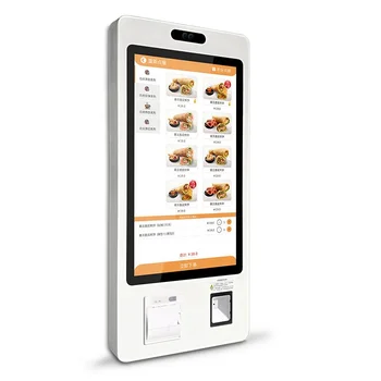 24 de 32 polegadas touch screen de auto-serviço de pedido de pagamento quiosque de fast food Mcdonald's/KFC/restaurante/supermercado