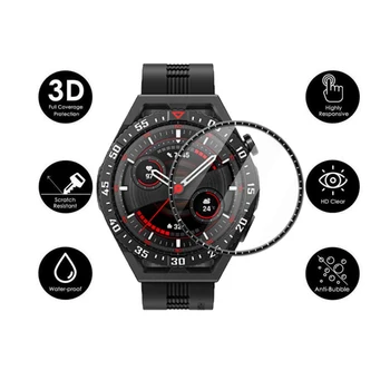 3D Curva Suave de Proteção de Borda Filme Smartwatch Cobertura Total Para Huawei Assistir GT 3 SE Protetor de Tela GT3 SE Acessórios Inteligentes