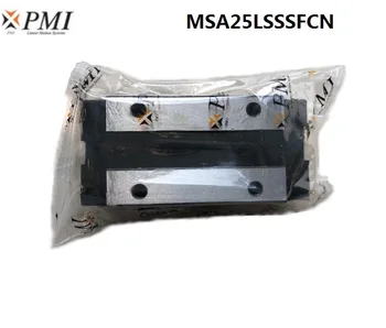 4pcs Original Taiwan PMI MSA25LS-N MSA25LSSSFCN linear de guideway de apresentação de bloco de Transporte para o laser de CO2 máquina de MSA25LS