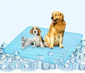 Animal de estimação de Refrigeração Tapete Lavável Auto-Refrigeração Cobertor para Cães e Gatos de Verão Portátil & Respirável Almofada para Canil/Sofá/Cama/Piso