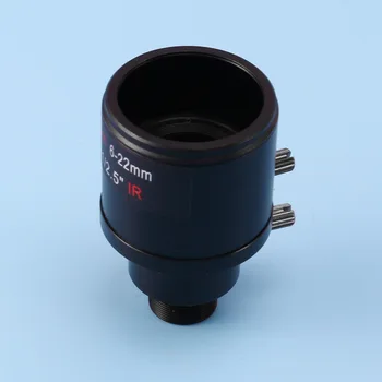 CCTV da lente 1/2.5 polegadas 6-22mm de 5MP M12 montagem de Lente varifocal F1.6 Para 4MP/5MP CMOS/CCD Sensor de Segurança IP/AHD Câmara 3