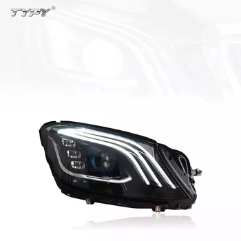 Carro de Faróis de LED, Lâmpada de Cabeça S320 S450 S550 S560 Farol Xenon Para a Mercedes-Benz Maybach W222