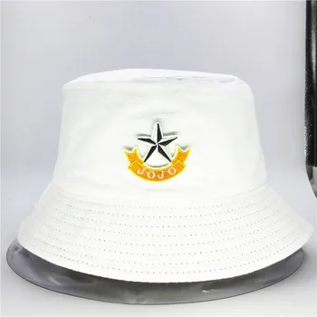 Cinco estrelas bordados de algodão, Chapéu de Balde Pescador Chapéu ao ar livre de viagens chapéu de Sol, Boné chapéu para o garoto homens Mulheres 87