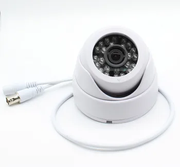 Cúpula de plástico Branco HD 1080p 4in1 AHD TVI CVI CVBS 1920*1080 2mp Câmera do CCTV de Segurança 0