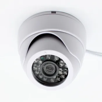 Cúpula de plástico Branco HD 1080p 4in1 AHD TVI CVI CVBS 1920*1080 2mp Câmera do CCTV de Segurança 4