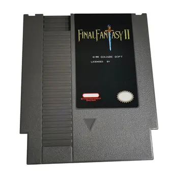 Final Fantasy 2-Cartucho do Jogo Para Console Único cartão de 72 Pinos NTSC e PAL Jogo de Console