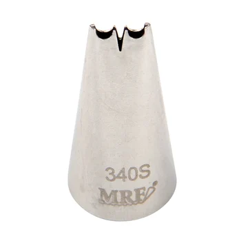 Frete grátis MRF de Aço Inoxidável 18/8 Especialidade Tubulação de Bicos de Decoração do Bolo de Confeiteiro Dicas #340S