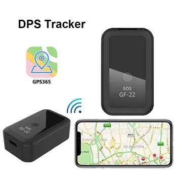 GF22 Rastreador de Carro Magnético Mini Carro GPS Localizador Anti-Perdeu a Gravação segue o Dispositivo Com o Controle de Voz do Telefone Wifi LBS