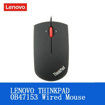 LENOVO THINKPAD 0B47153 com Fio Preto Mouse de PC/Laptop Mouse com 1000dpi USB Interface Supprt Teste Oficial para Windows10/8/7