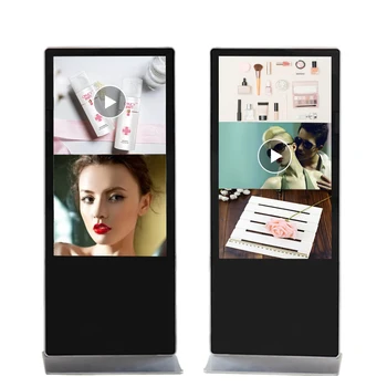 Lcd da tela de toque do painel de tela com alto-falante do PC cam câmera integrada, publicidade display lcd