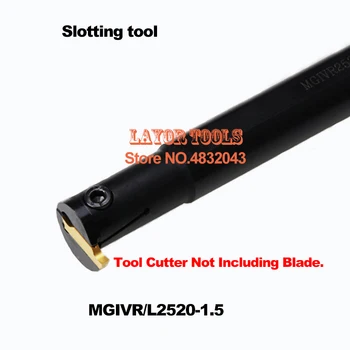 MGIVR2520-1.5 Canais Internos, ferramenta,Canais Titular do CNC,ferramentas de Corte,Intercambiáveis CNC Torneamento Ferramentas para MGMN150