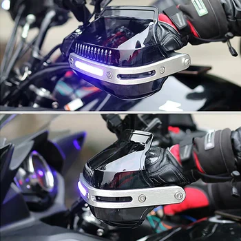 Moto Mão Guardas LED Desperdício Protetor de pára-brisa Para KTM Tpi 1290 Super Aventura de Motocross Ktm Exc Faro Ktm 300 Exc 1
