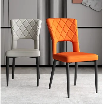 O Nordic Light De Luxo, Mesa De Jantar, Cadeira Moderna Casa Simples De Alta Curva Encosto Da Cadeira Hotel Negociação Cadeira Da Moda