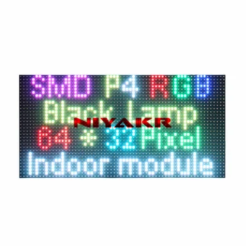 P4 Interior SMD2121 256*128mm 64*32 Pixels da Cor Cheia do RGB LED Publicidade Painel de Módulo de Tela