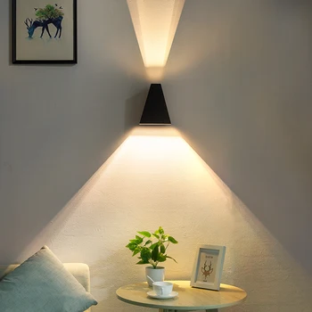 Poupança de energia LED de cabeceira, lâmpada led, lâmpada de parede de alta qualidade criativa luzes de parede para sala de estar, quarto o automóvel de freeshipping