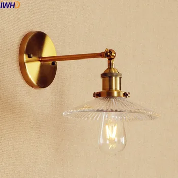 Retro Edison Vintage Parede do DIODO emissor de Luzes Para a Iluminação Home Indoor Ajustável de Braço Longo da Parede de Luz Arandelas Lampara Pared Industrial