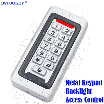 Rfid Controle de Acesso 125Khz Teclado de Controle de Acesso de Bloqueio IP67 Impermeável Metal Teclado Autônomo de Acesso Teclado Proximidade Código