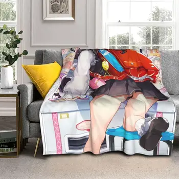 Sexy Anime Meninas Cobertor-Anime Loli Cordeiro Cobertor-Sherpa Cobertor，Flanela Cobertor De Lã Macio Cobertor Anime Cobertor