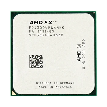 Série AMD FX FX4300 3,8 GHz Quad-Core CPU Processador FX 4300 FD4300WMW4MHK 95W Socket AM3+