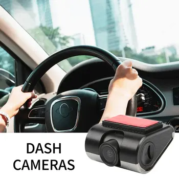 W6-S Dash Câmeras de Alta Definição de 140 Graus Traço Cam Visão Noturna Sensor G DVR do Carro do USB da Câmera Gravador de Condução