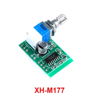 XH-M177 Mini PAM8403 Amplificador Conselho 5V 3W*2 Áudio Digital AMPLIFICADOR do Sistema de Som com Controle de Volume Para alto-Falantes