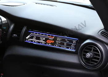 para bmw mini f55 f56 f57 2014-2020 desempenho de lcd do carro da exposição de instrumento dashboard co-piloto tela multimídia
