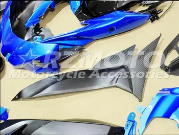 ÁS KITS de Novo Para Suzuki GSXR1000 K9 2009 2010 Injeção de Plástico ABS de Moto Carenagem GSXR1000 K9 09 10 Cinza Azul R38 1