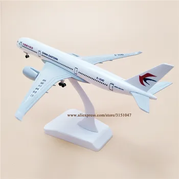20cm Liga de Metal Modelo de Avião com a China Eastern Airlines Airbus 350 A350 Airways Avião Modelo w Stand Fundido Aeronaves Presente