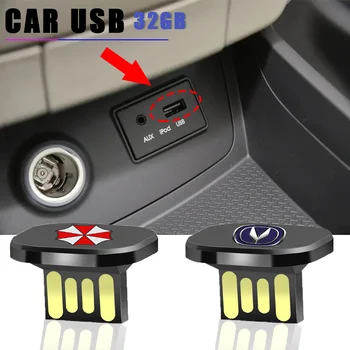 32GB de Carro USB Mini do Carro do Disco de U do USB do Metal para Holden Astra Commodore Cruze Monaro Barina Farol Vt Ve V6 Cruze Caulfield Acessórios