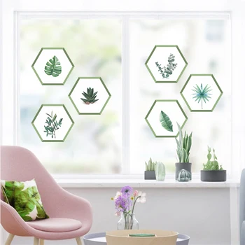 3d Verde planta de jardim rodapé adesivo de parede decoração mural decalque sala de estar decoração do quarto