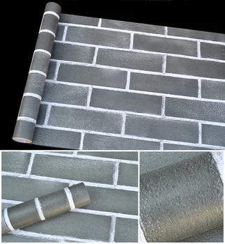 Auto-adesivo papel de parede auto-adesivo papel de parede de azulejo de parede quarto sala decoração de fachada loja de barbeiro 2