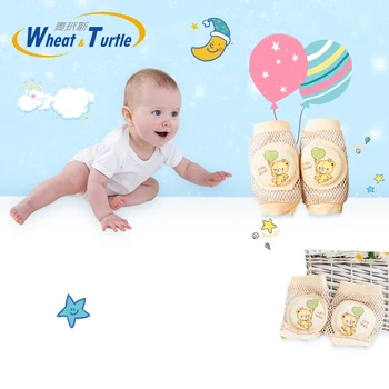 Bebê joelho protetores para Crianças Pad Crianças polainas Respirável Rótula Rastreamento de Cotovelo Almofada de Proteção Ajustável Kneelet