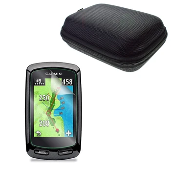 Claro Protetor de Tela LCD Protetor de Cobertura de Filme de Pele + Proteger Caso Saco Portátil para Abordagem G6 Golf GPS