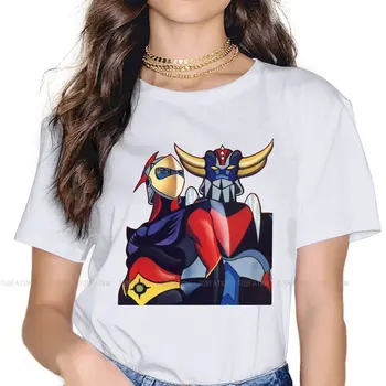 GOLDRAKE UFO Robot Grendizer Mulheres de Roupas Plus Size T-shirt Kawaii Vintage Feminina Blusas