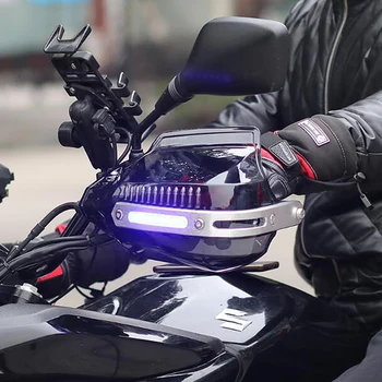 Moto Mão Guardas LED Desperdício Protetor de pára-brisa Para KTM Tpi 1290 Super Aventura de Motocross Ktm Exc Faro Ktm 300 Exc 0