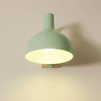 Nordic pós-moderna de design de arandelas de luz Simples tira de vidro moderna da lâmpada de parede Ins vento azul branco cinza parede de vidro, luzes para o lar