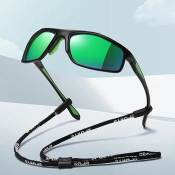Nova Chegada dos Homens de Moda de Óculos de sol Logotipo Personalizado ao ar livre UV400 TAC Polarizada TR90 Quadro de Óculos de Sol 2