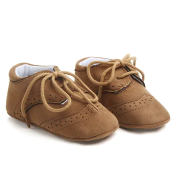 Novos Sapatos de Bebê de Menino de Sola Macia Esportes Tênis Criança Clássico Lace-up Calçado para Bebê Meninas Mocassins Recém-nascido de Borracha Primeiro Caminhantes 5