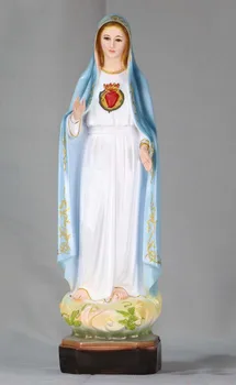 Oferta especial de 40CM de altura # HOME Igreja TOPO Ornamento Religiosa o Catolicismo Cristianismo Fátima Virgem Maria a Madonna santo estátua