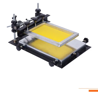 Pequeno manual de tela de seda estação de SMT manual de estampagem estação de solda máquina de impressão de tela máquina de impressão de tela