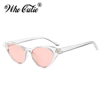 QUE GRACINHA de 2018, Óculos estilo Olho de Gato tipo das Mulheres Designer de 90 Vintage Moderno Cateye Quadro Estreito Retro Tonalidade de Óculos de Sol com Tons 599 3