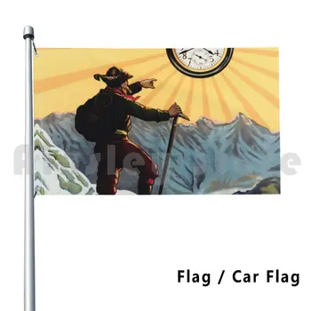 Retro Superieure Um Toutes Exterior Decoração Bandeira Bandeira De Carro Superieure Toutes 36654 Escalade Affiche Suisse Suíça
