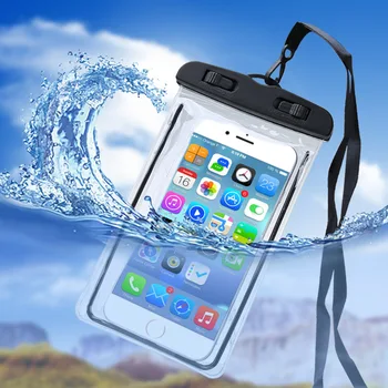 Universal Impermeável Caso de Telefone à Prova de Água, Saco do Telefone Móvel, o Malote do PV Capa Para o iPhone 12 11 Pro Max Xr Xs 8 7