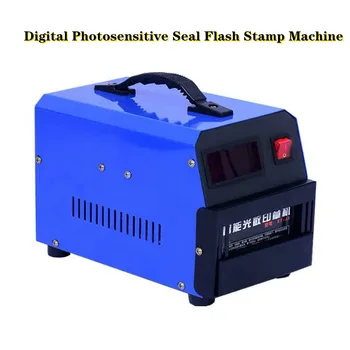 XT-J3 Fotossensível Máquina de Perfuração de Digitas da Exposição do Flash Pequena Máquina de Selo Fotosensível Marcação Máquina 220V