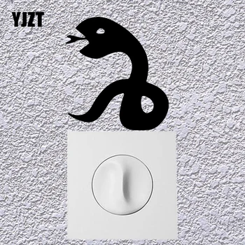 YJZT Cobra Animais dos desenhos animados da Sala de Casa de Decoração de Parede em Vinil autocolante em Mudar Adesivo S19-0321