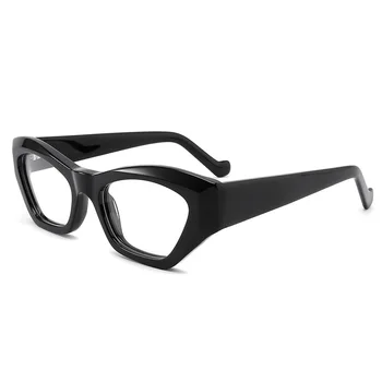 Zerosun Olho De Gato De Óculos Com Armações Femininas Transparente, Óculos De Mulheres De Leitura Óptica Prescrição De Óculos Grossos Óculos Vintage
