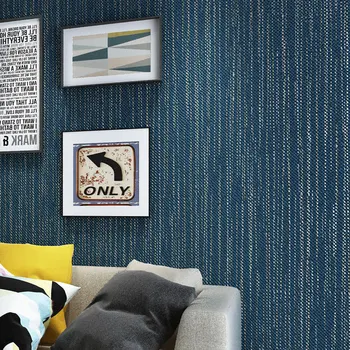 beibehang Moderno e minimalista cor pura não-tecido de papel de parede azul e cinza sala de estar, sala de jantar, quarto elegante, cheia de papel de parede